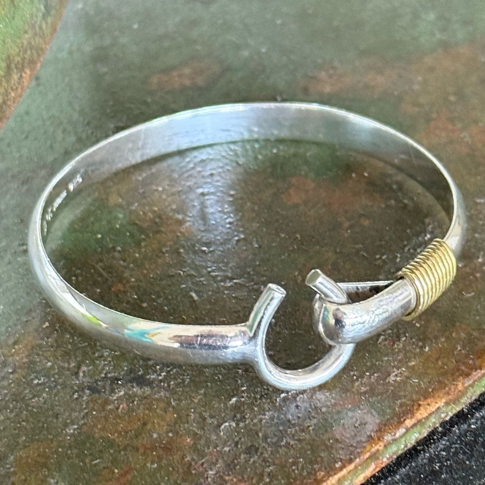 Vintage Designer DK Sterling Silver bracelet